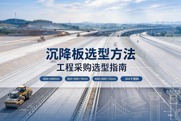 博爱沉降板选择方法