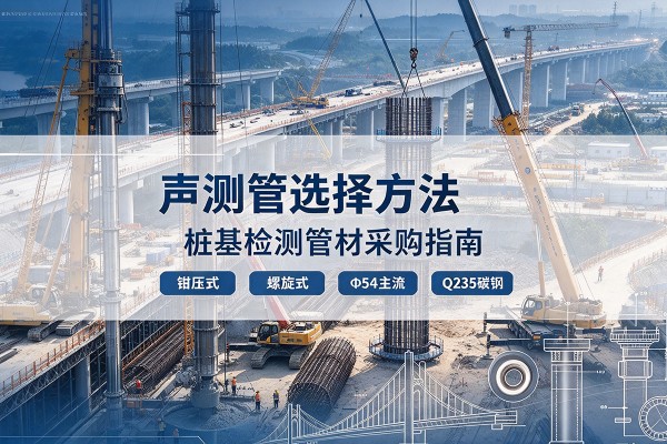 博爱声测管选型标准