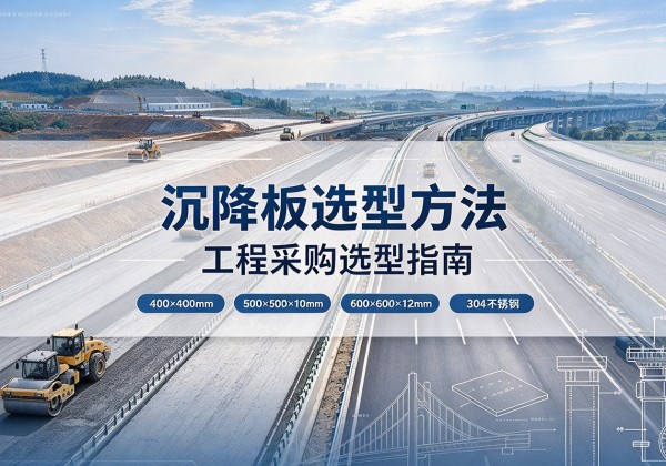 博爱沉降板选择方法