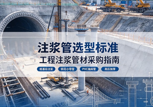 博爱注浆管选型标准